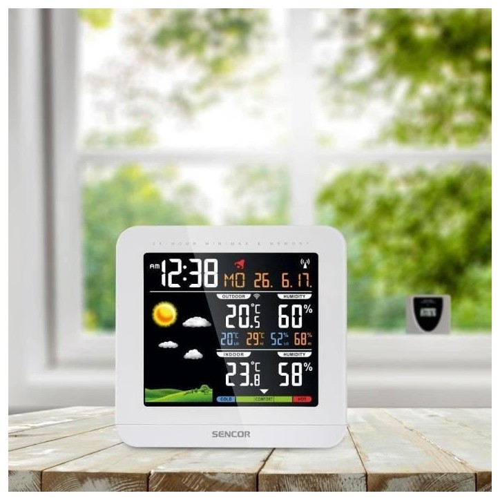 Station météo avec capteur sans fil - Sencor - SWS 5600