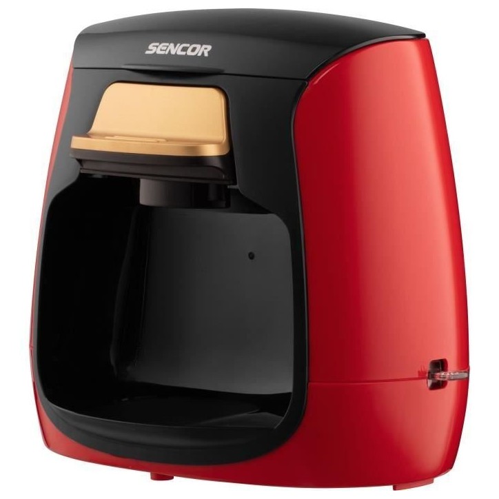 Machine a café - SENCOR - SCE 2101RD - 0,3 L - 500 W - 2 tasses incluses - Rouge