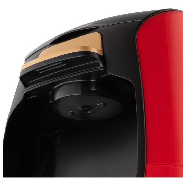 Machine a café - SENCOR - SCE 2101RD - 0,3 L - 500 W - 2 tasses incluses - Rouge