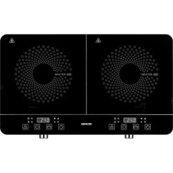 Plaque de cuisson a double induction - SENCOR - SCP 4201GY - 3500 W -