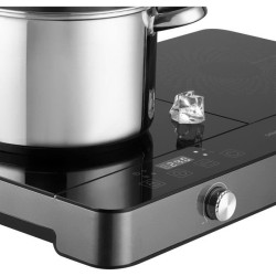 Plaque de cuisson a double induction - SENCOR - SCP 4201GY - 3500 W -