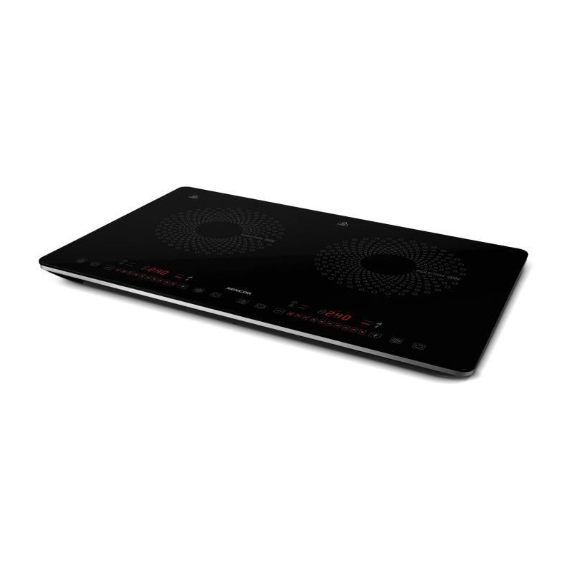 Plaque de cuisson a induction - SENCOR - SCP 4501BK - 3400 W - 2 foyer Plaque de cuisson a induction - SENCOR - SCP 4501BK - 3400 W - 2 foyer