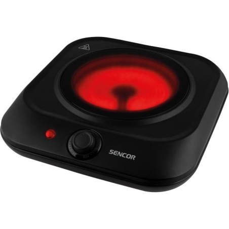 Plaque de cuisson infrarouge - SENCOR - SCP 1763BK - 1200 W - 1 foyer