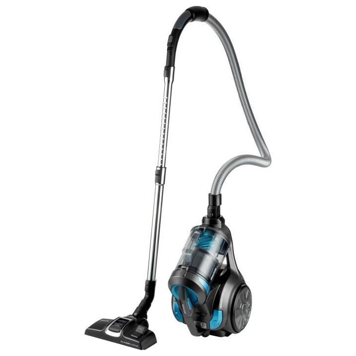 Aspirateur traineau sans sac - SENCOR SVC 1086TQ - 700 W - 78 dB - 3,5 L - Noir / Bleu