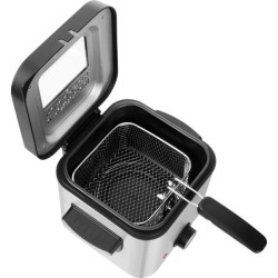 Friteuse - SENCOR - SFR 6200SS - 900 W - 1,5 L - Noir / Acier inoxydab