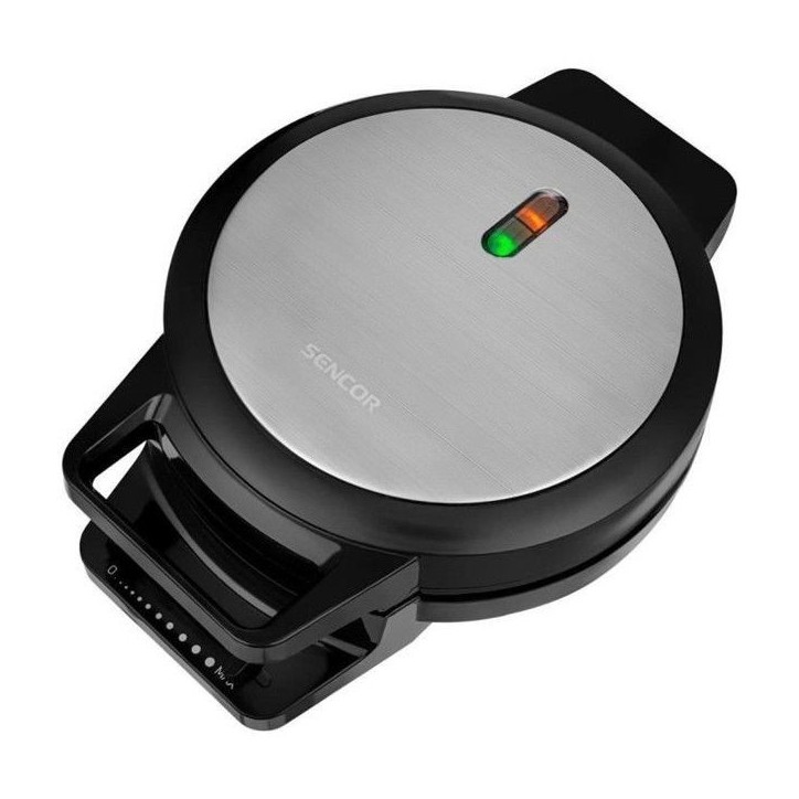 Gaufrier - SENCOR - SWF1010BK - 1000W - Noir - Thermostat réglable