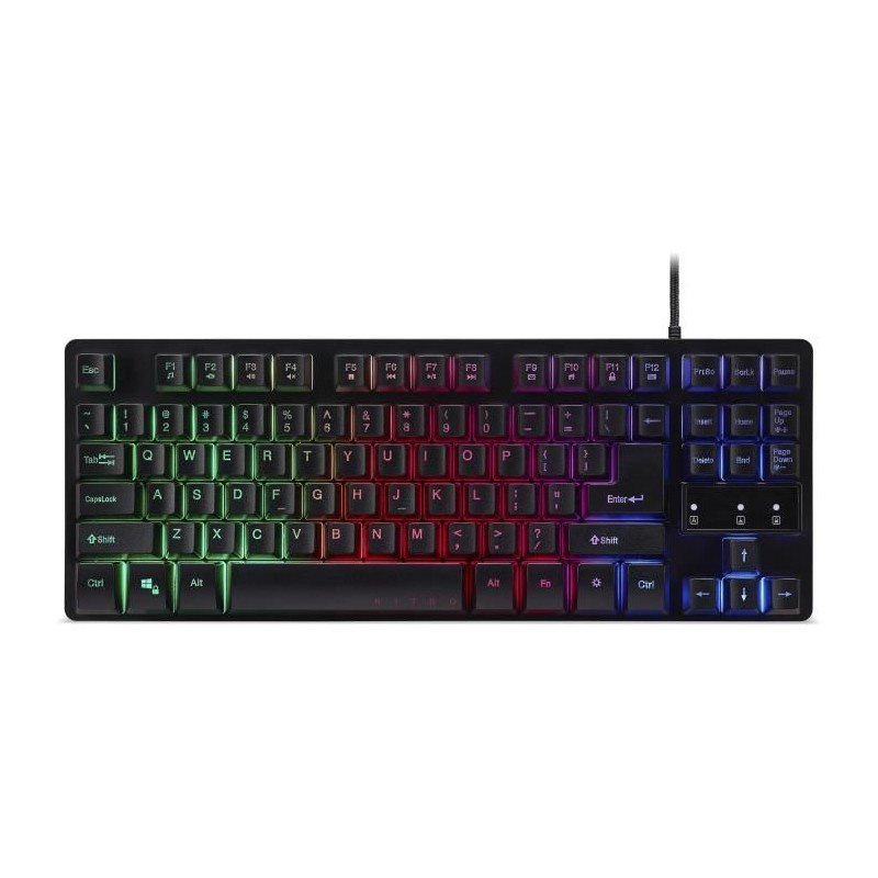 Clavier gaming - ACER - GP.KBD11.01W - AZERTY - Rétro-éclairage RGB