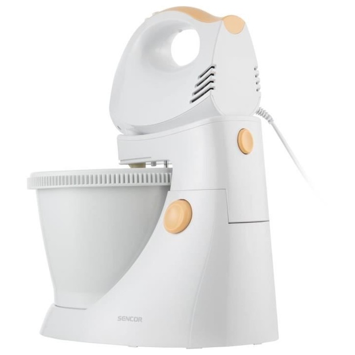 Batteur a main avec bol rotatif - SENCOR - SHM 5330-EUE3 - 500 W - Blanc