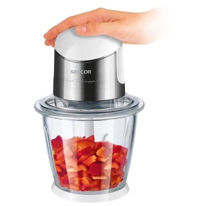 Hachoir - SENCOR - SCB 6150SS-EUE3 - Bol 1500 ml - 800 W - Argent Hachoir - SENCOR - SCB 6150SS-EUE3 - Bol 1500 ml - 800 W - Argent