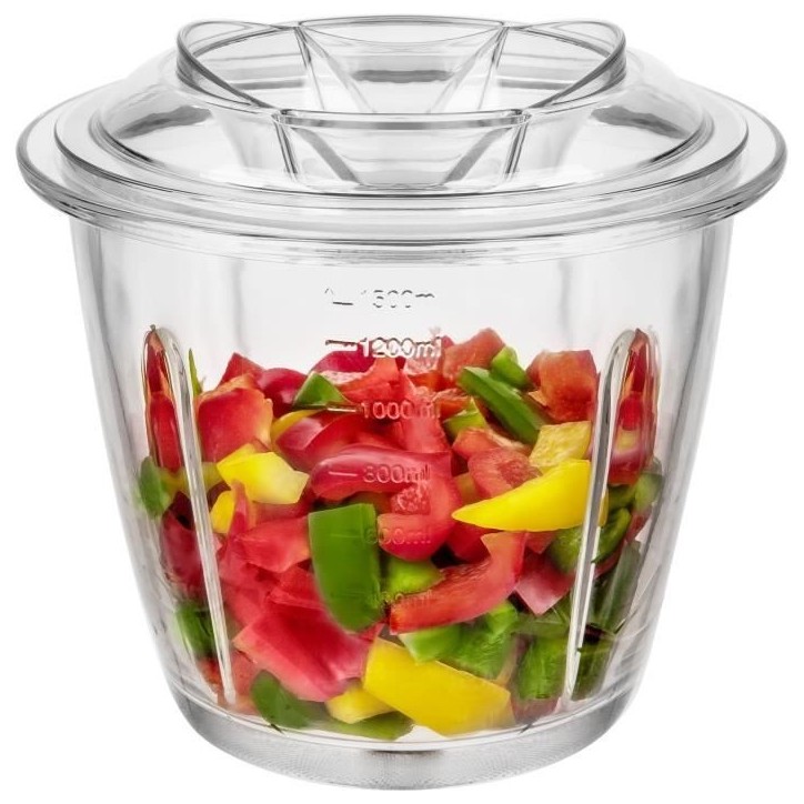 Hachoir - SENCOR - SCB 6150SS-EUE3 - Bol 1500 ml - 800 W - Argent Hachoir - SENCOR - SCB 6150SS-EUE3 - Bol 1500 ml - 800 W - Argent