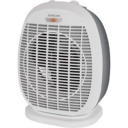Radiateur a air chaud - SENCOR - SFH 7057WH - 2000 W - 2 niveaux de ch