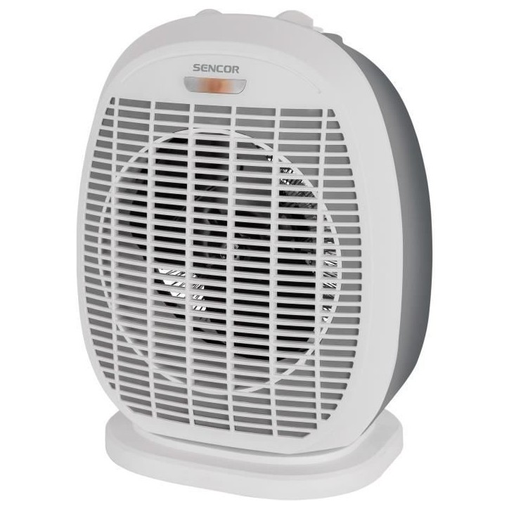 Radiateur a air chaud - SENCOR - SFH 7057WH - 2000 W - 2 niveaux de chauffage - Thermostat - Blanc