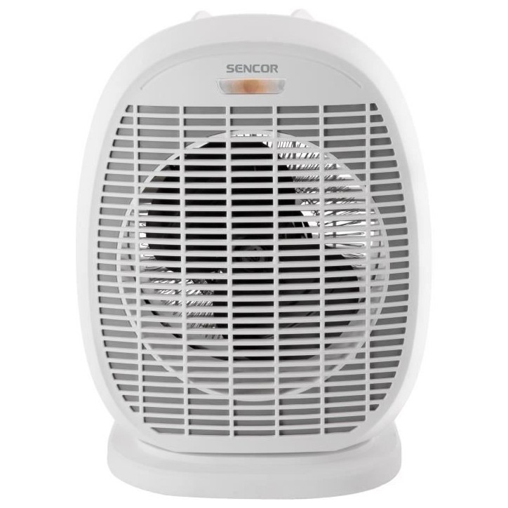 Radiateur a air chaud - SENCOR - SFH 7057WH - 2000 W - 2 niveaux de chauffage - Thermostat - Blanc