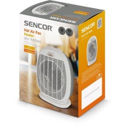 Radiateur a air chaud - SENCOR - SFH 7057WH - 2000 W - 2 niveaux de ch