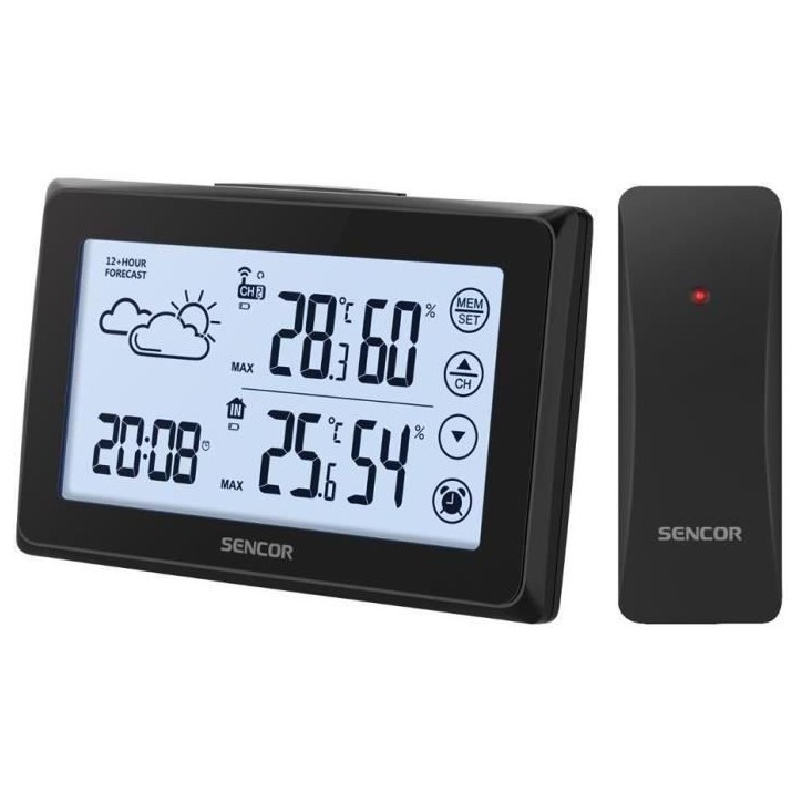 Station météo avec capteur sans fil - Sencor - SWS 2850