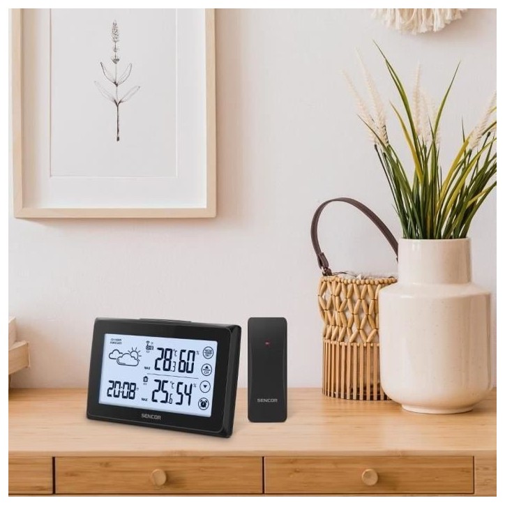 Station météo avec capteur sans fil - Sencor - SWS 2850