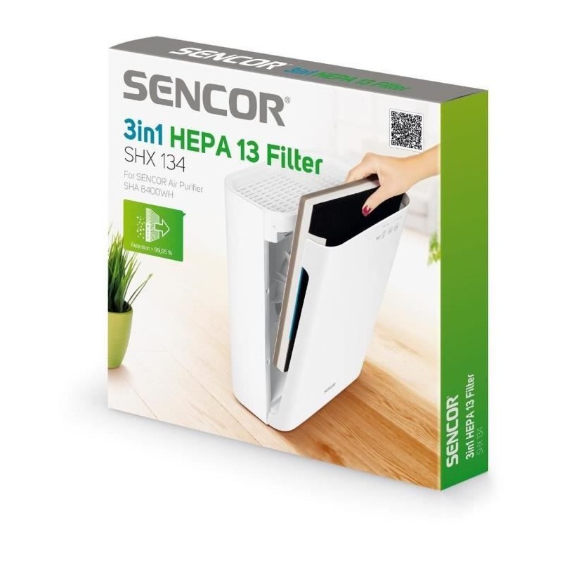 Filtre HEPA 13 pour SHA 8400WH - Sencor - SHX 134 Filtre HEPA 13 pour SHA 8400WH - Sencor - SHX 134