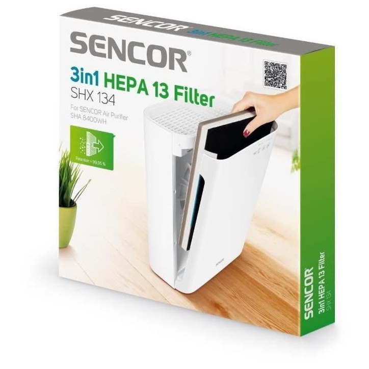 Filtre HEPA 13 pour SHA 8400WH - Sencor - SHX 134 Filtre HEPA 13 pour SHA 8400WH - Sencor - SHX 134