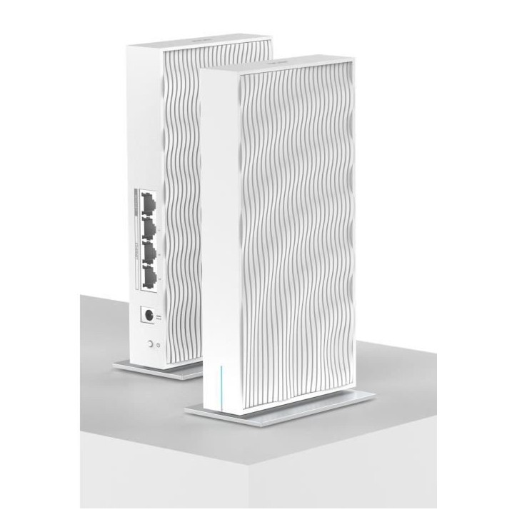 ACER Routeur Mesh WiFi Connect W7, WiFi 7 jusqu'a 6.4 Gbps, Systeme Mesh, MLO, Supporte Le 6GHz / 5GHz / 2,4 GHz et Le 320 MHz ACER Routeur Mesh WiFi Connect W7, WiFi 7 jusqu'a 6.4 Gbps, Systeme Mesh, MLO, Supporte Le 6GHz / 5GHz / 2,4 GHz et Le 320 MHz