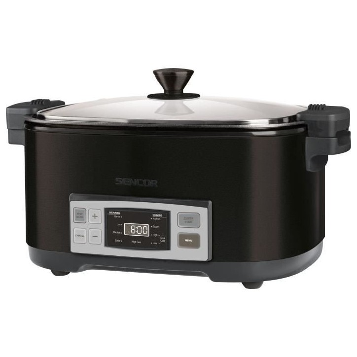 Mijoteuse - SENCOR - SPR-5508BK - 1350 W - 6 L - Noir Mijoteuse - SENCOR - SPR-5508BK - 1350 W - 6 L - Noir