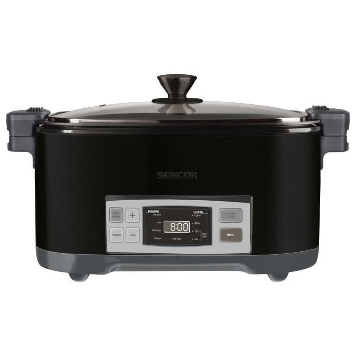 Mijoteuse - SENCOR - SPR-5508BK - 1350 W - 6 L - Noir Mijoteuse - SENCOR - SPR-5508BK - 1350 W - 6 L - Noir