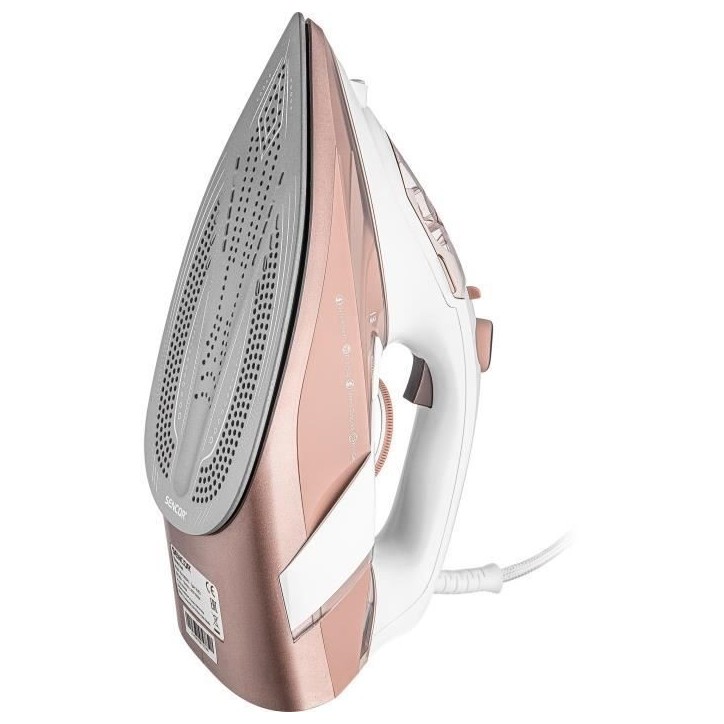 Fer a vapeur - SENCOR - SSI 8300RS - 3200 W - 350 ml - 45 g/min - Blanc / Rose
