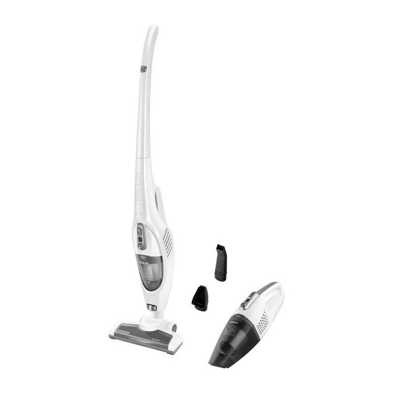 Aspirateur balai sans fil - SENCOR - SVC 7811WH - 2 en 1 - 110 W - 76 Aspirateur balai sans fil - SENCOR - SVC 7811WH - 2 en 1 - 110 W - 76