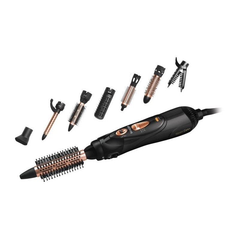 Fer a friser a air chaud - SENCOR - SHS 8550BK - 1000 W - 7 accessoire Fer a friser a air chaud - SENCOR - SHS 8550BK - 1000 W - 7 accessoire