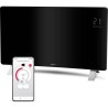 Radiateur intelligent Wi-Fi en verre - SENCOR - SCF 4741BK - 2400 W -