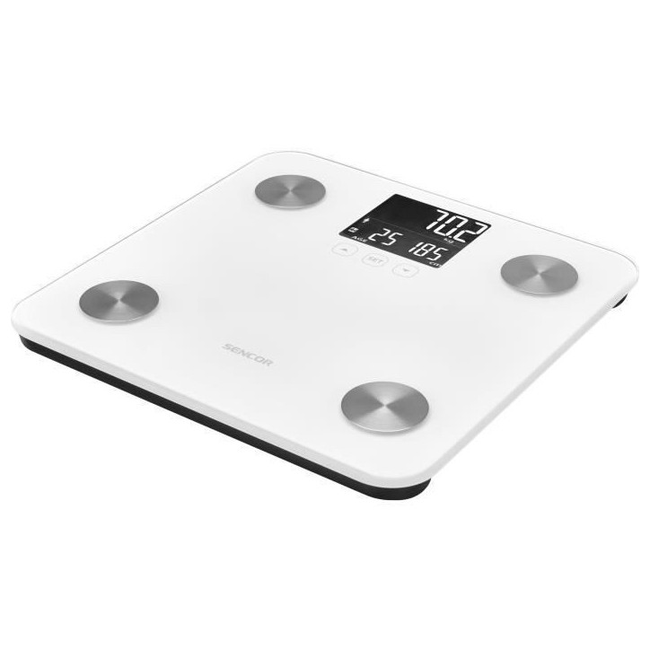 Balance pese-personne - SENCOR - SBS 6025WH - Ecran LCD - Blanc