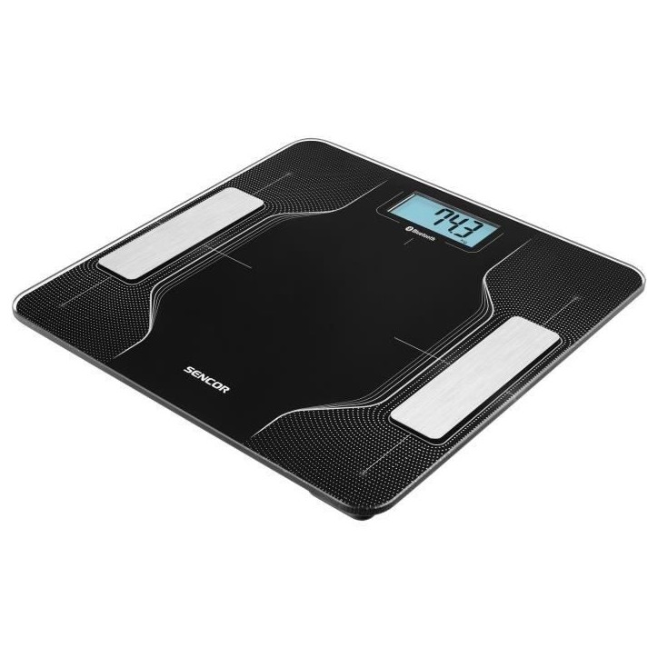 Pese-personne connecté - SENCOR - SBS 8002BK - Noir