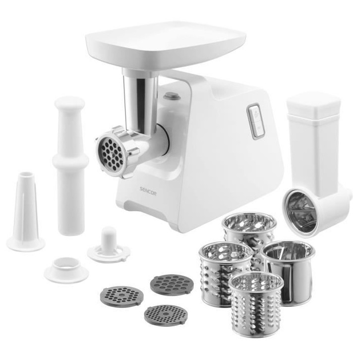 Hachoir a viande - SENCOR - SMG 4410WH - 500 W - Blanc
