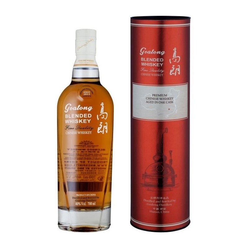 Gaolong - Blended Whiskey- Chine - 70 cl - 40,0% Vol. Gaolong - Blended Whiskey- Chine - 70 cl - 40,0% Vol.
