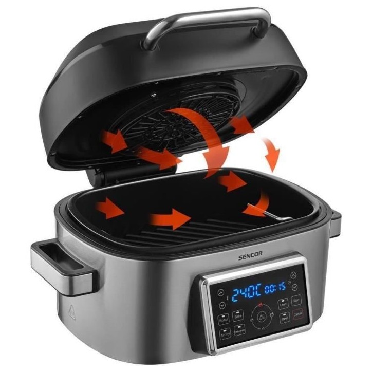 Friteuse a air et grill - Sencor - SBG 8900SS
