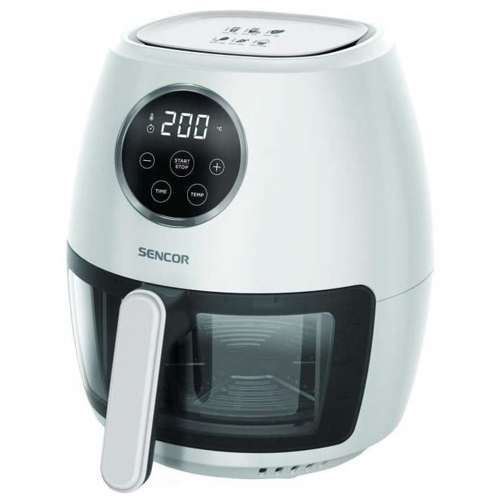 Airfryer - SENCOR - SFR 5340WH - 1300 W - 3,5 L - Blanc