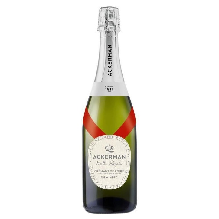 Ackerman Bulle Royale Demi-sec - Crémant de Loire - 75cl