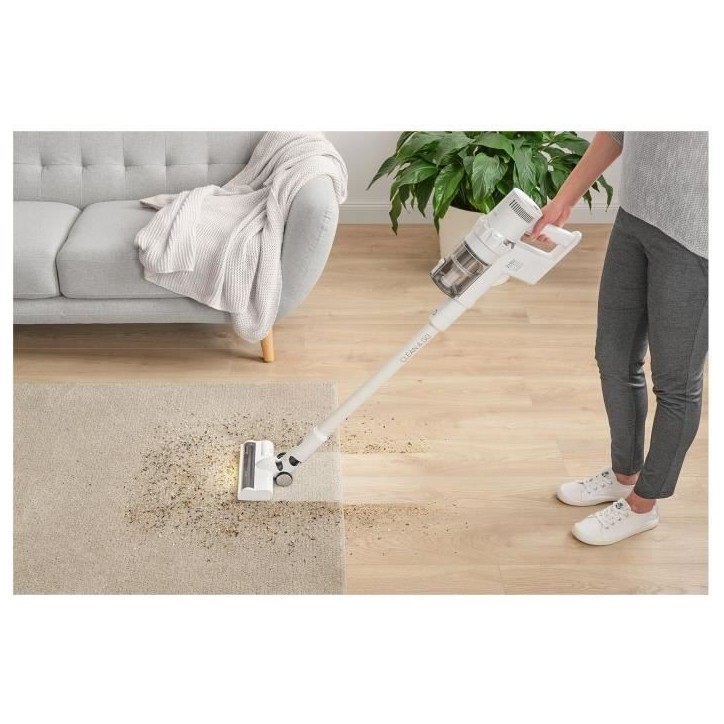 Aspirateur balai - SENCOR - SVC 7522WH - 250 W - 80 dB - 0,5 L - Blanc
