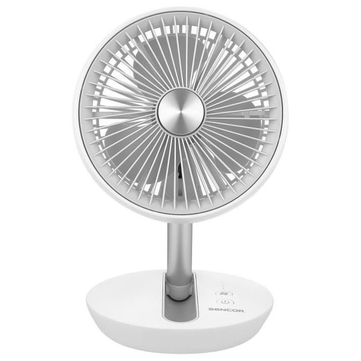 Ventilateur de bureau sans fil - Sencor - SFE 0773WH