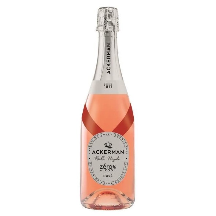 Ackerman Bulle Royale sans Alcool Rosé - 75 cl