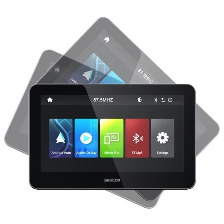 Display auto Car Play et Android Auto - Sencor - SCT M750
