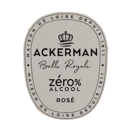 Ackerman Bulle Royale sans Alcool Rosé - 75 cl