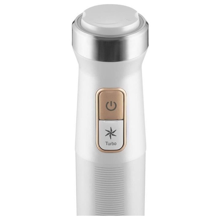 Mixeur plongeant 10 en 1 - SENCOR - SHB 6551WH - 1500 W - Technologie TITANIUM QuadBlade - Blanc