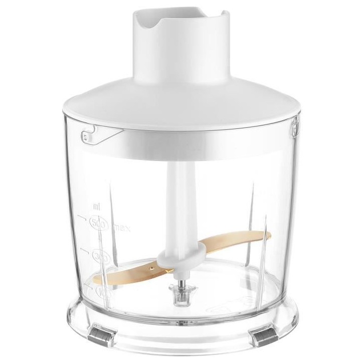 Mixeur plongeant 10 en 1 - SENCOR - SHB 6551WH - 1500 W - Technologie TITANIUM QuadBlade - Blanc