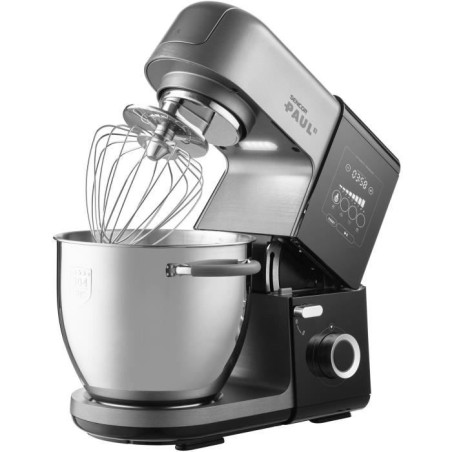 Robot pâtissier multifonction - SENCOR - STM 8970 PAUL 3 - 1800 W - Noir / Acier