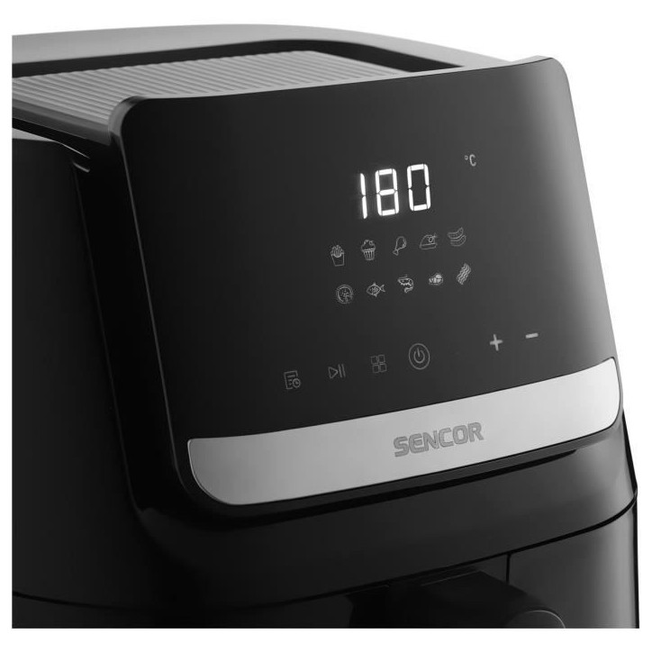 Airfryer - SENCOR - SFR 6550BK - 1600 W - 6,5L - Noir