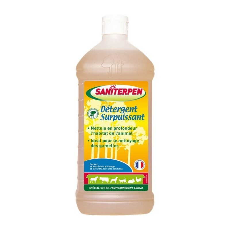 SANITERPEN - Détergent Surpuissant 1L - Nettoie en profondeur. Formul SANITERPEN - Détergent Surpuissant 1L - Nettoie en profondeur. Formul