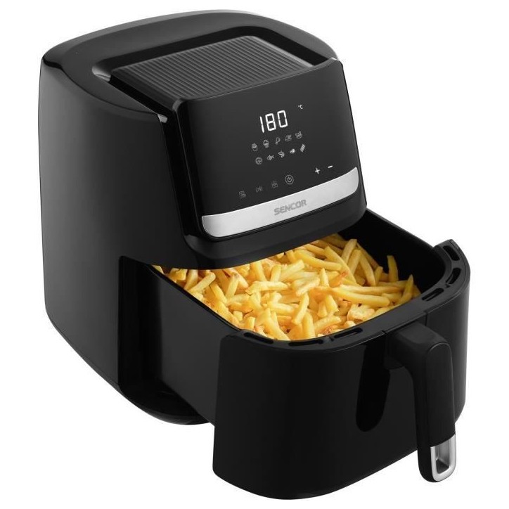 Airfryer - SENCOR - SFR 6550BK - 1600 W - 6,5L - Noir