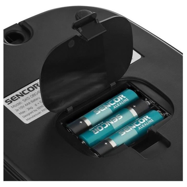Balance de cuisine - Sencor - SKS 0804BK