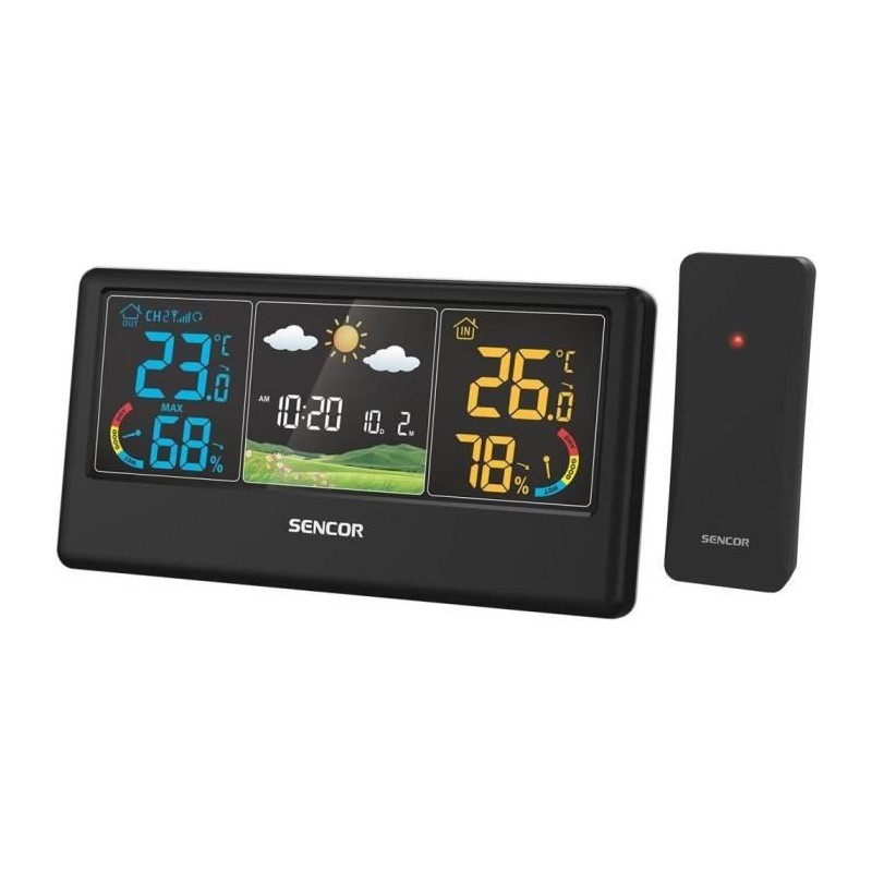 Station météo avec capteur sans fil - Sencor - SWS 4100 B Station météo avec capteur sans fil - Sencor - SWS 4100 B