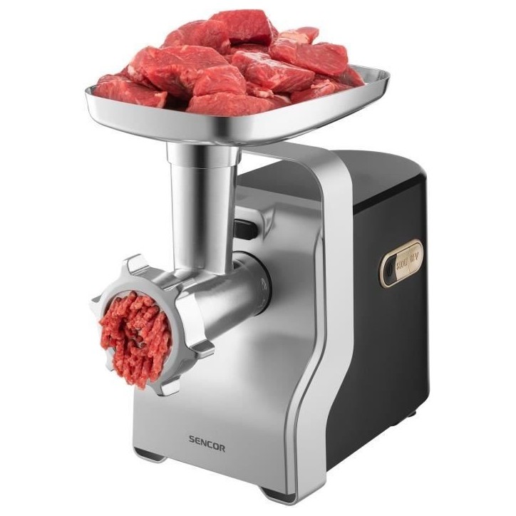 Hachoir a viande - SENCOR - SMG 6400SL - 700 W - Noir / Argent Hachoir a viande - SENCOR - SMG 6400SL - 700 W - Noir / Argent
